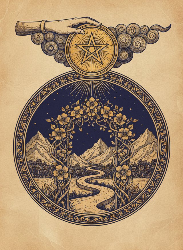 Ace of Pentacles tarot card