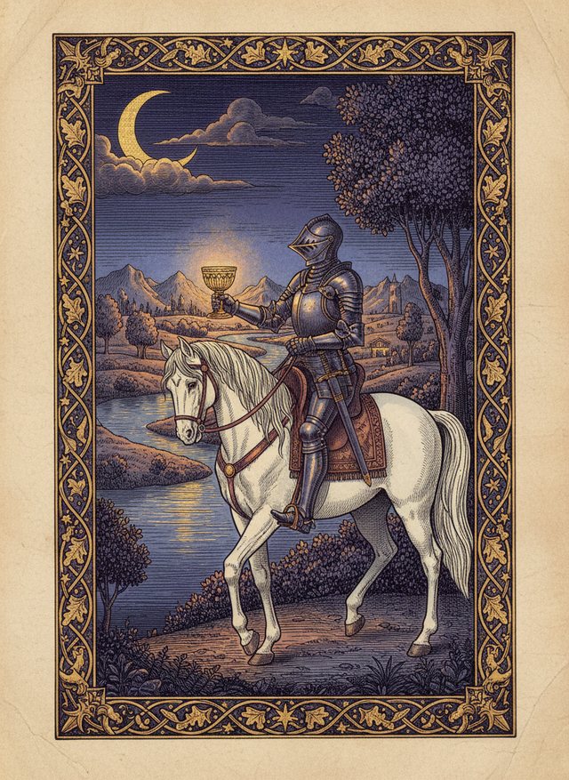 Knight of Cups tarot card