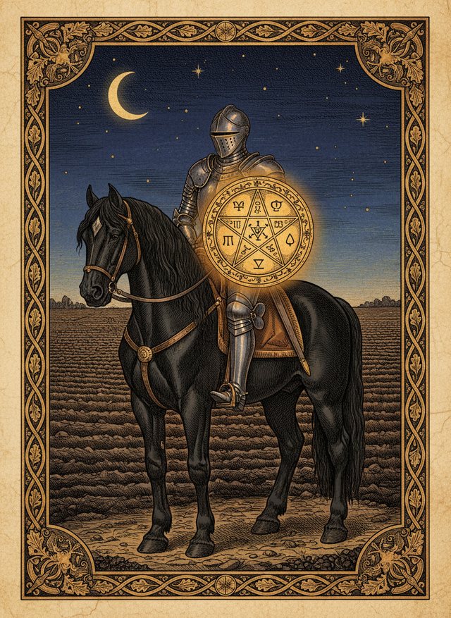 Knight of Pentacles tarot card